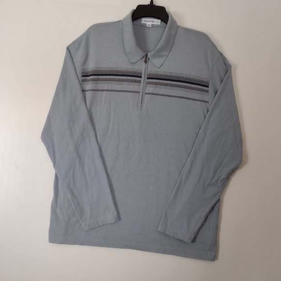 CALVIN KEIN long-sleeved shirt for men gray size XL - Picture 5 of 7